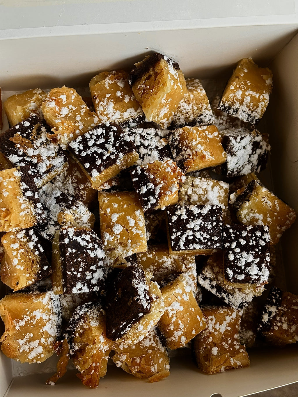 Salted Caramel Brownie Butter Cake Bites