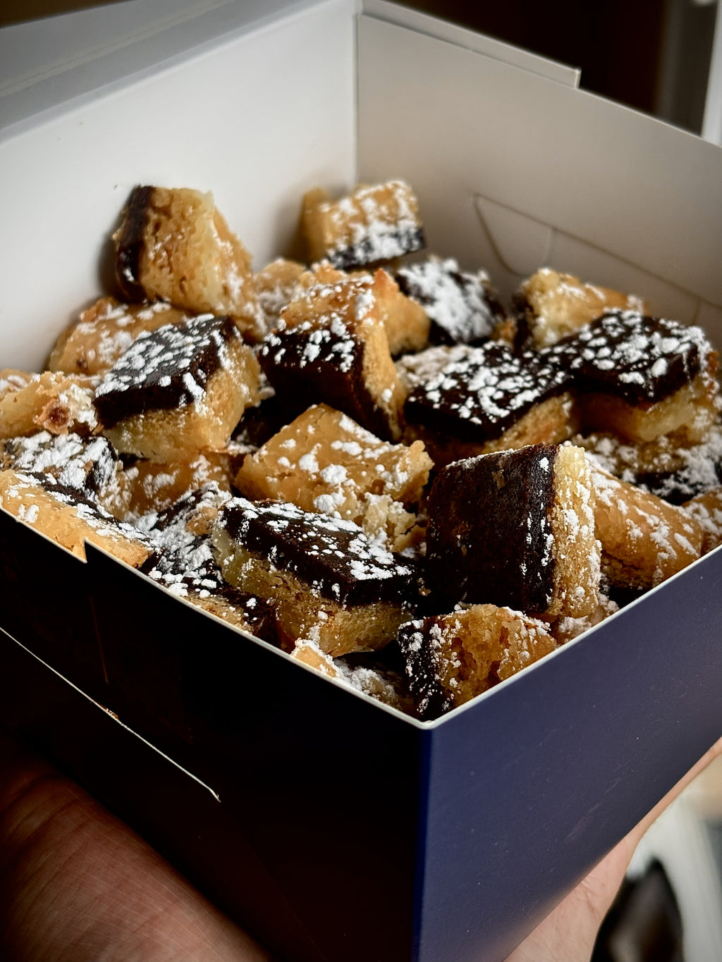 Salted Caramel Brownie Butter Cake Bites