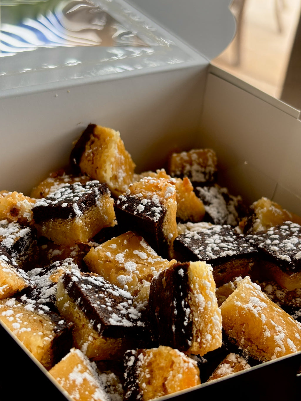 Salted Caramel Brownie Butter Cake Bites